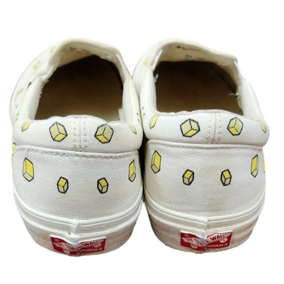 RARE SpongeBob Square Pants X Vans Vault Slip On Shoes Men’s Sz 10.5/W 12 main image 10